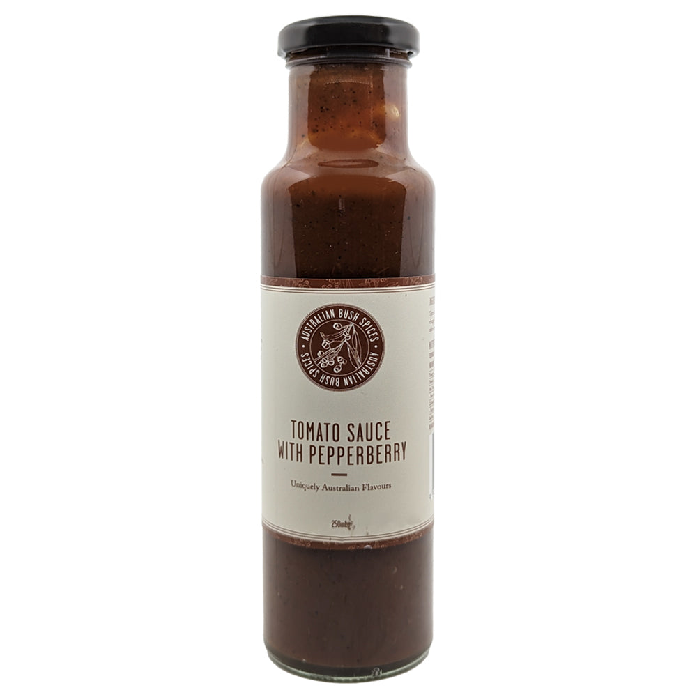 Australian Bush Spices Bush Tomato Sauce & Pepperberry 250ml (2 Pack) — image 2