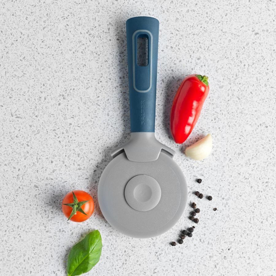 Salter Indigo Home Food/Pizza/Flatbread Cutting/Cutter w/ Anti Slip Handle — image 3