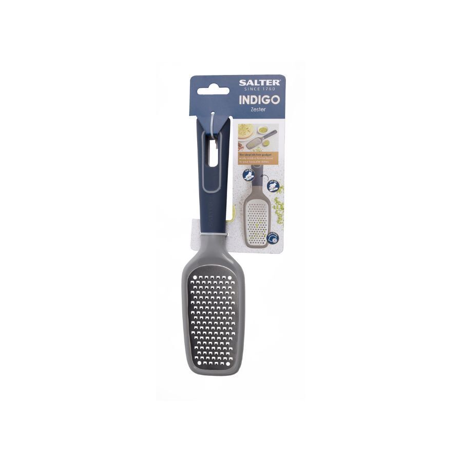 Salter Indigo Food/Fruit Citrus Zester Home Cooking/Seasoning Strong/Durable — image 3