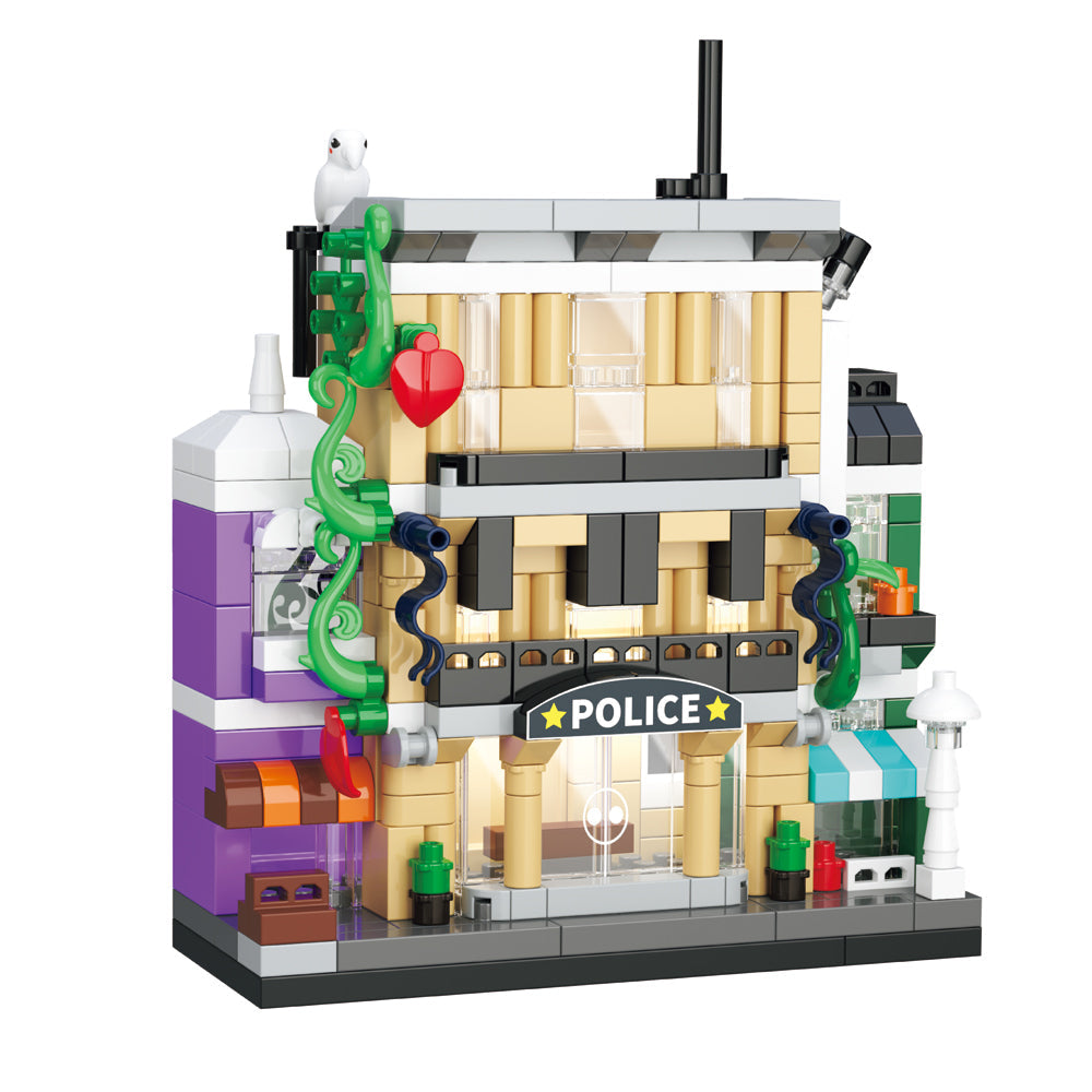 Koco Police Station Kids/Children Building Bricks/Blocks Assemble Toy 6y+ (309 Pieces) — image 2
