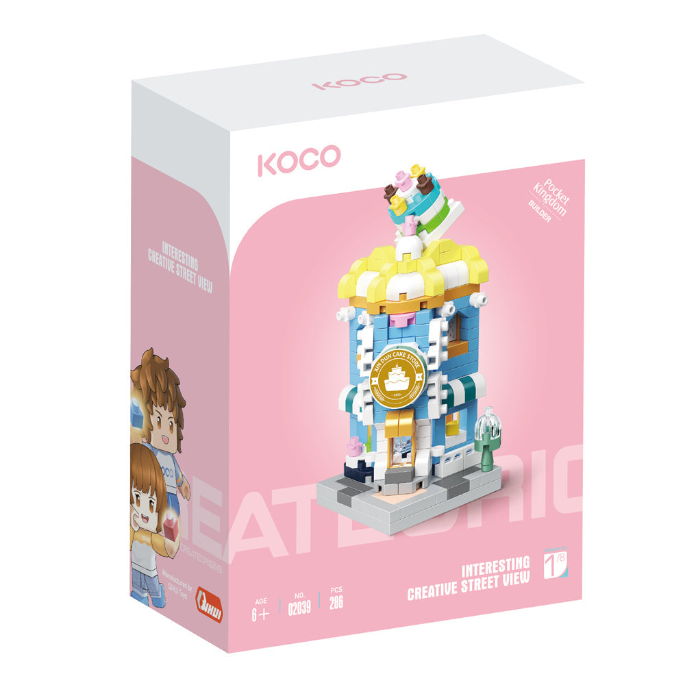 Koco Cake Shop and 298pc Clothes Store Kids/Children Building Toy 6y+ (286 Pieces) — image 2