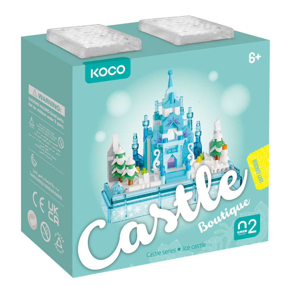 Koco Castle Ice and Snow Castle Kids Building Bricks/Blocks Play Toy 6y+ (381 Pieces)