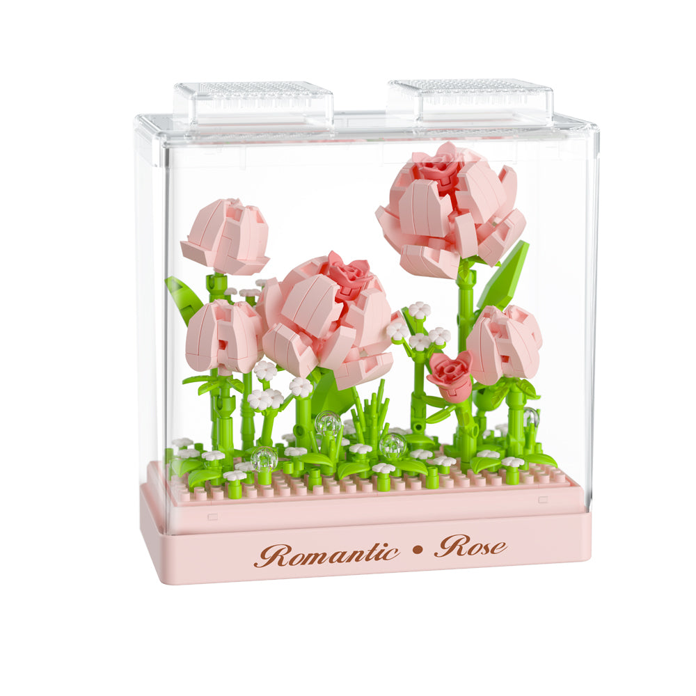 Koco Ice/Snow Castle amd 349pc Preserved Fresh Flower Rose Kids Toy 6y+ (381 Pieces) — image 5