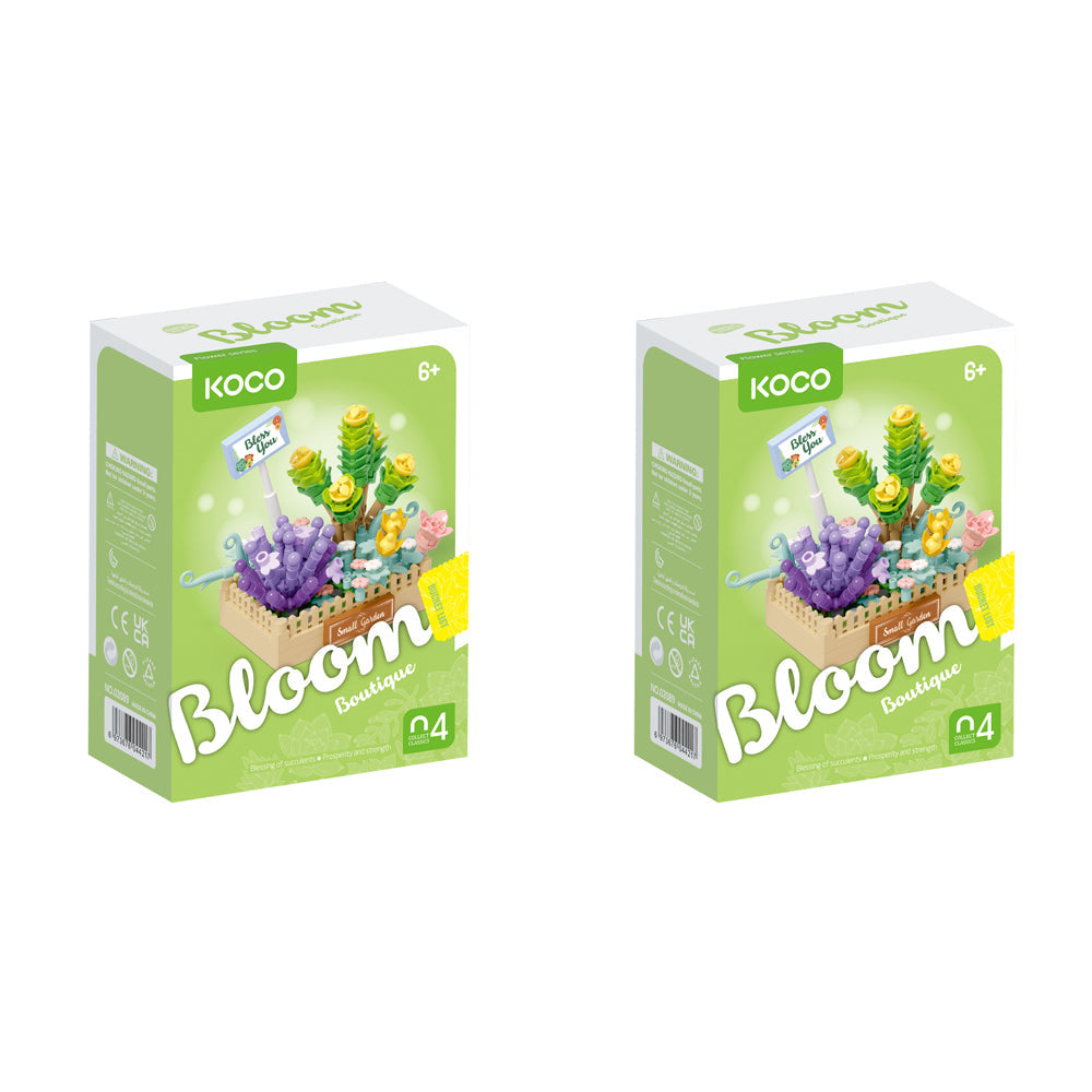 Koco 232pc Koco Succulent Combination Potted Plants Kids/Children Building Toy 6y+ (2 Pack)