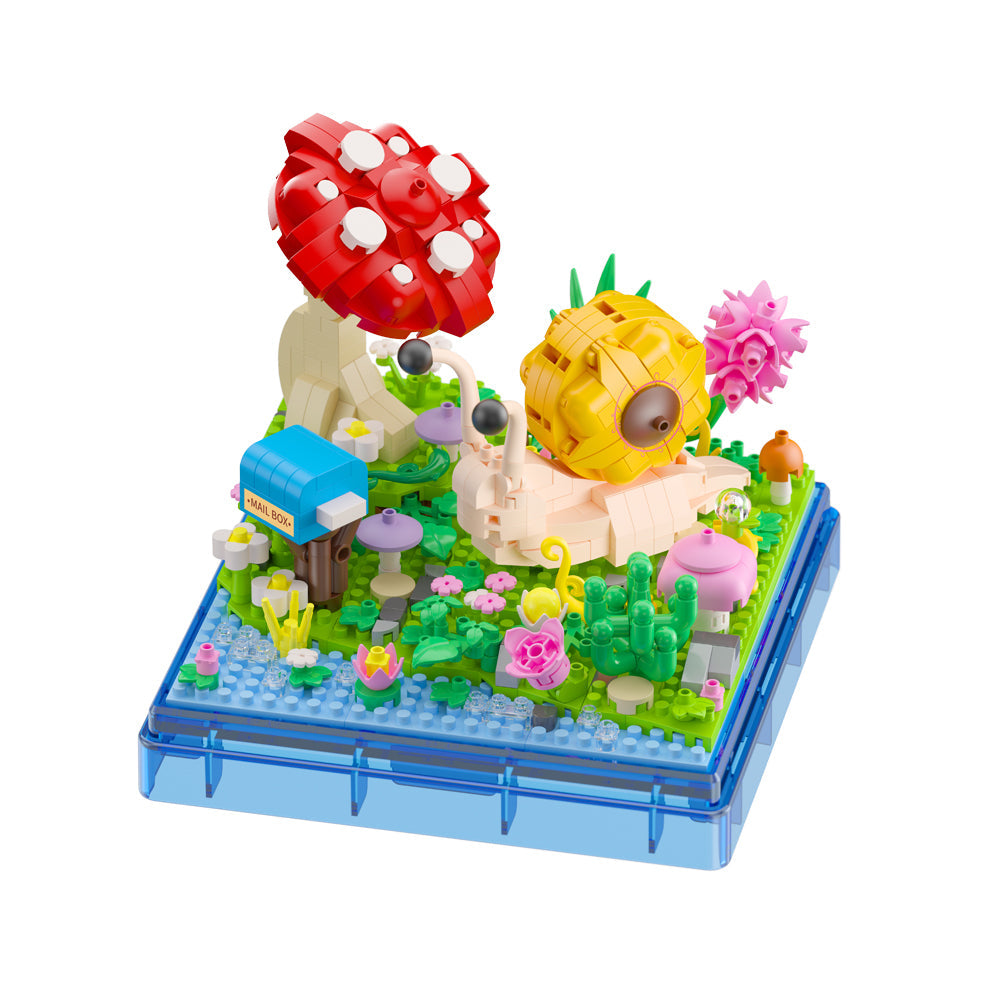 Koco Insect & Plant Snail Kids Building Bricks/Blocks Assemble Play Toy 6+ (625 Pieces)