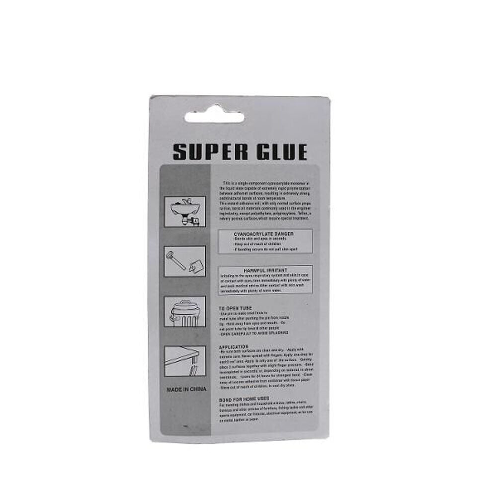 Unbranded Super Glue Universal Instant Adhesive Extra Strong Fast Drying 3g — image 2