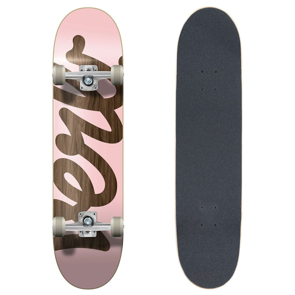 Verb Complete Skateboard Outdoor Sport Deck Progressive Xl Script Pink 8in