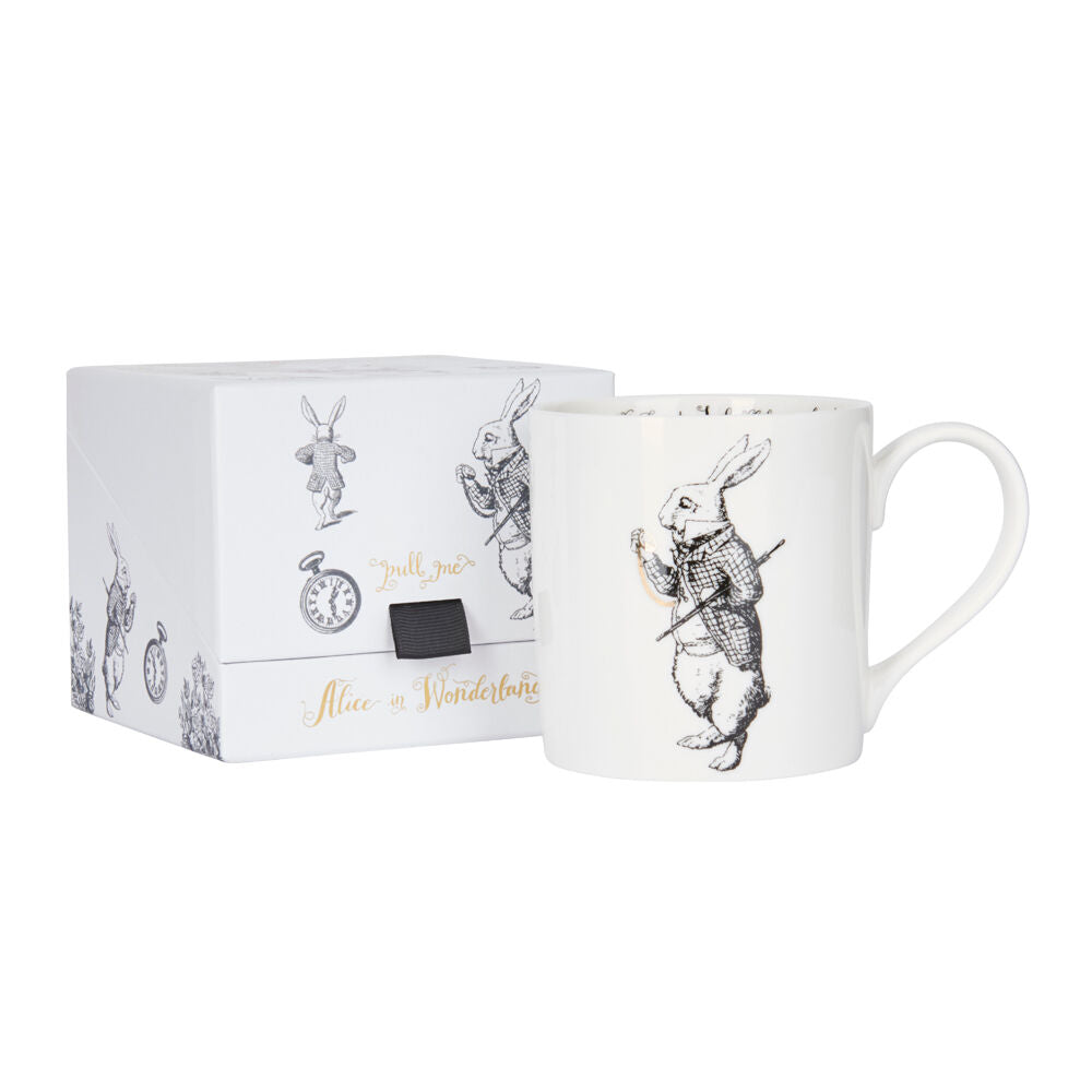 Mikasa x V & a 350mL Alice In Wonderland Coffee Drinking Mug White Rabbit — image 7