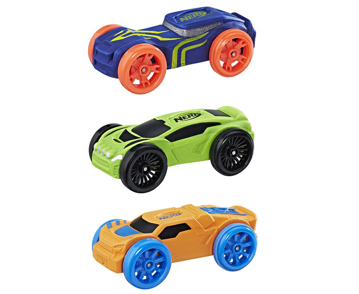 Nerf 3pc NERF Nitro Foam Car Vehicle Kids/Children 5y+ Play Toys Assorted Colour (3 Pack) — image 3