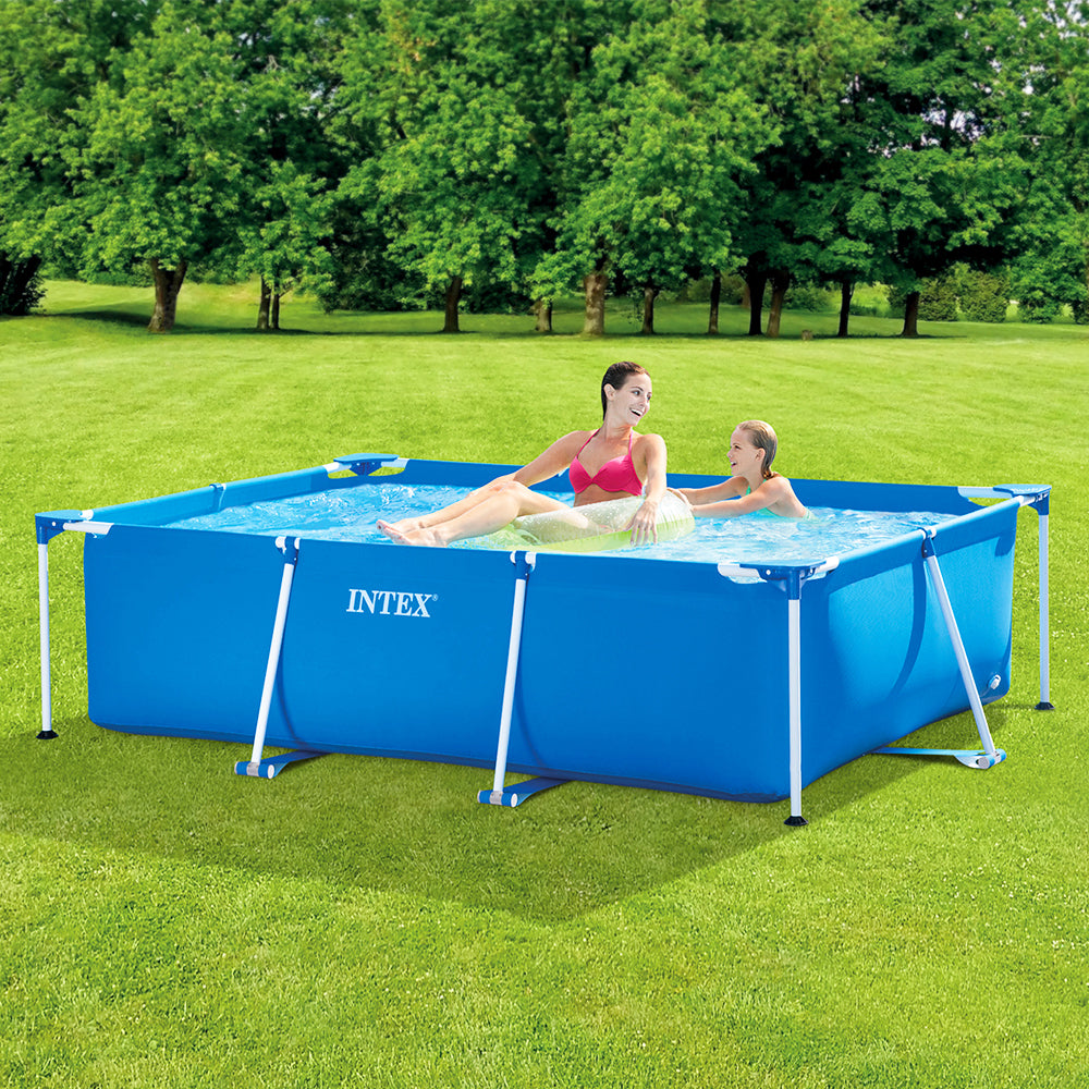 Intex Rectangular Frame Set Pool 2.20m x 1.50m Blue Kids 6y+ — image 2