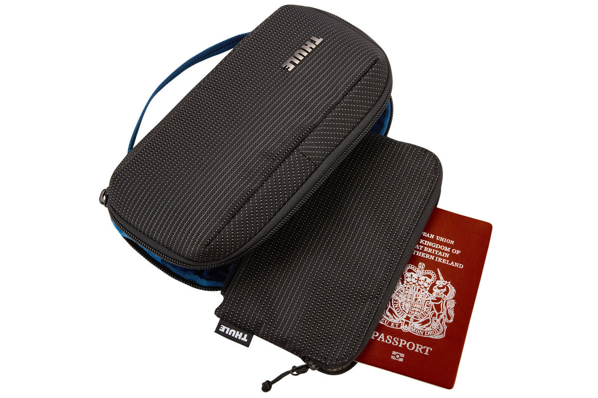 Thule Crossover 2 12cm Travel Passport Storage/Cable Organiser Pouch Bag Black — image 3