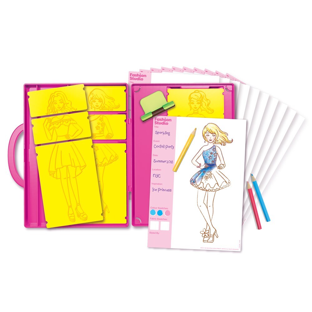 4M KidzMaker My Design Portfolio Fashion Studio Kids/Children Activity Art 5y+ — image 2