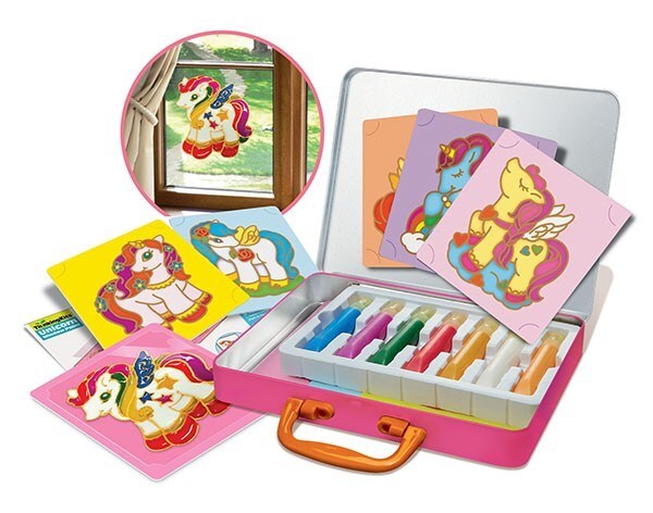 4M Thinking Unicorn Window Paints w/ Carry Case Kids Art/Craft Activity 4y+ — image 2