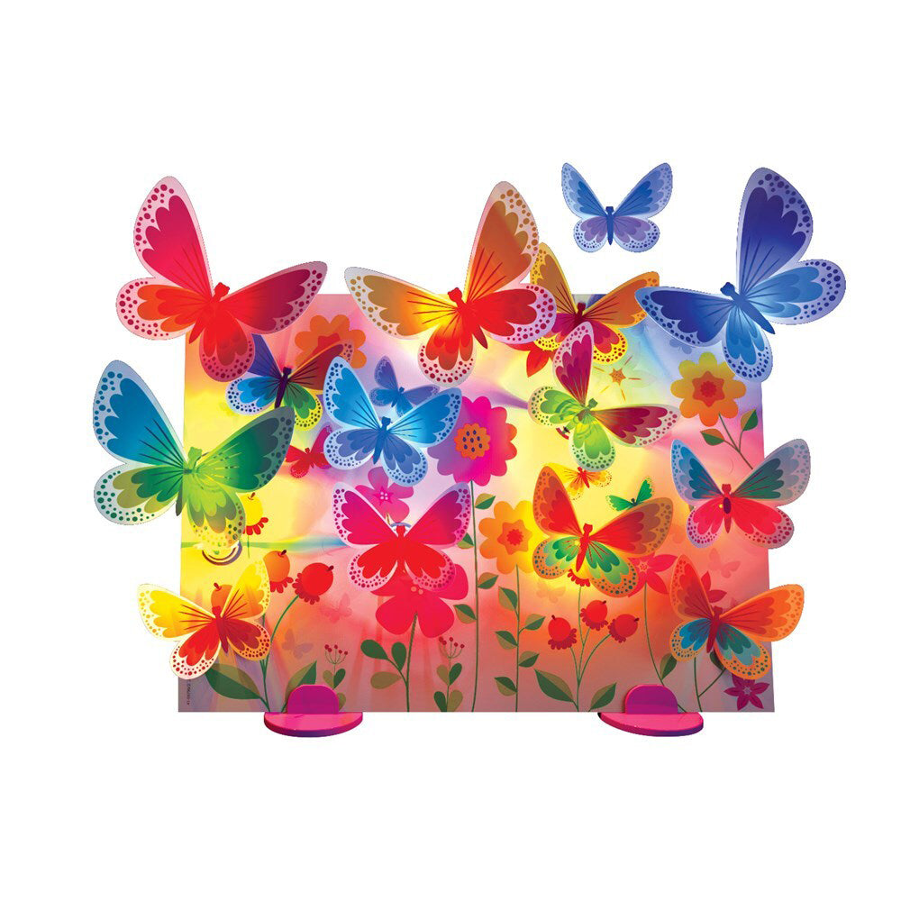 4M KidzMaker 3D Glow Butterfly Art Kit Canvas Kids/Children Room Decor 5y+ — image 2