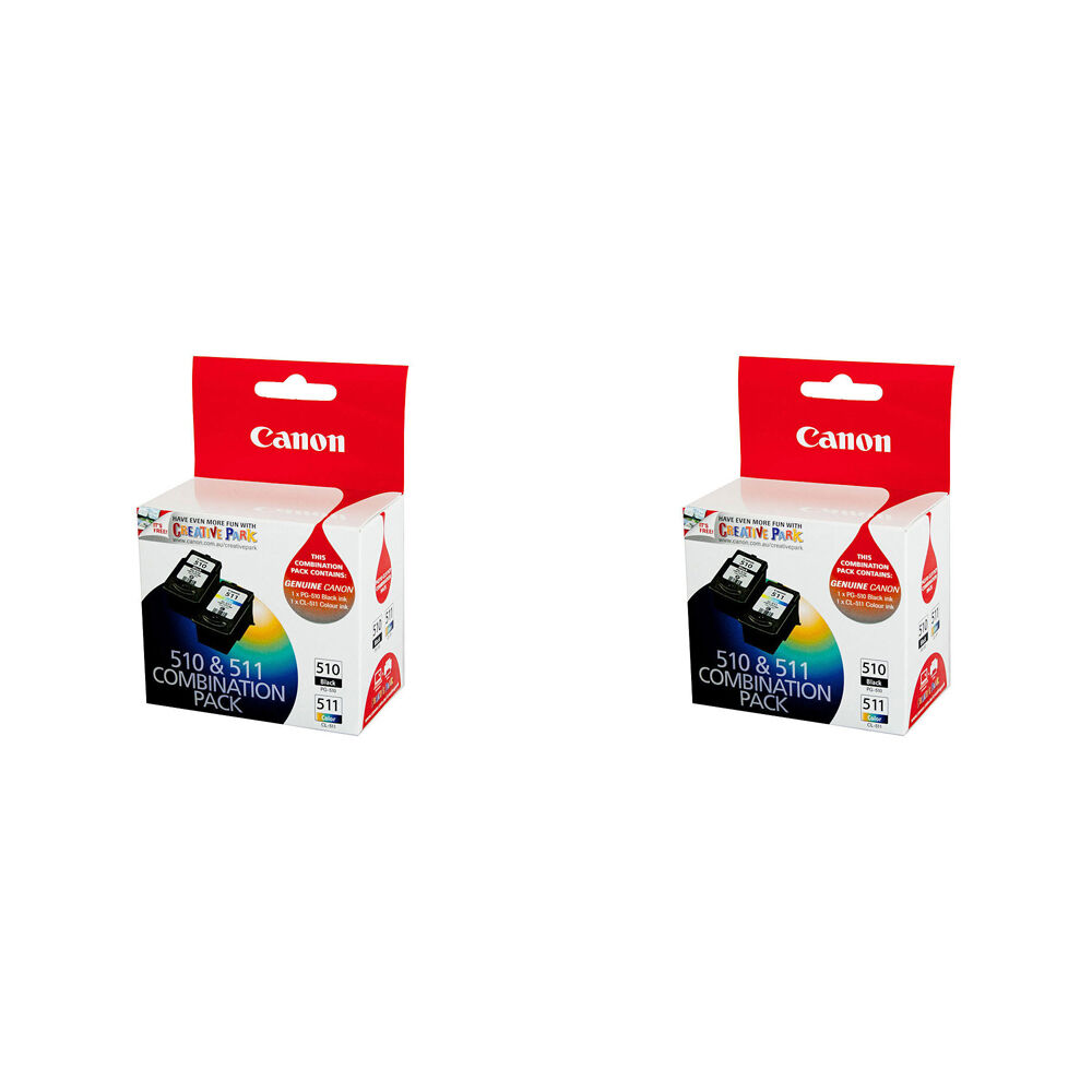 Canon Pixma PG510 + CL511 Replacement Ink Printer Cartridge Twin Pack (2 Pack)