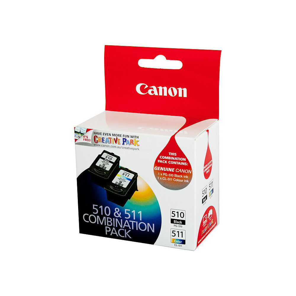Canon Pixma PG510 + CL511 Replacement Ink Printer Cartridge Twin Pack (2 Pack) — image 2