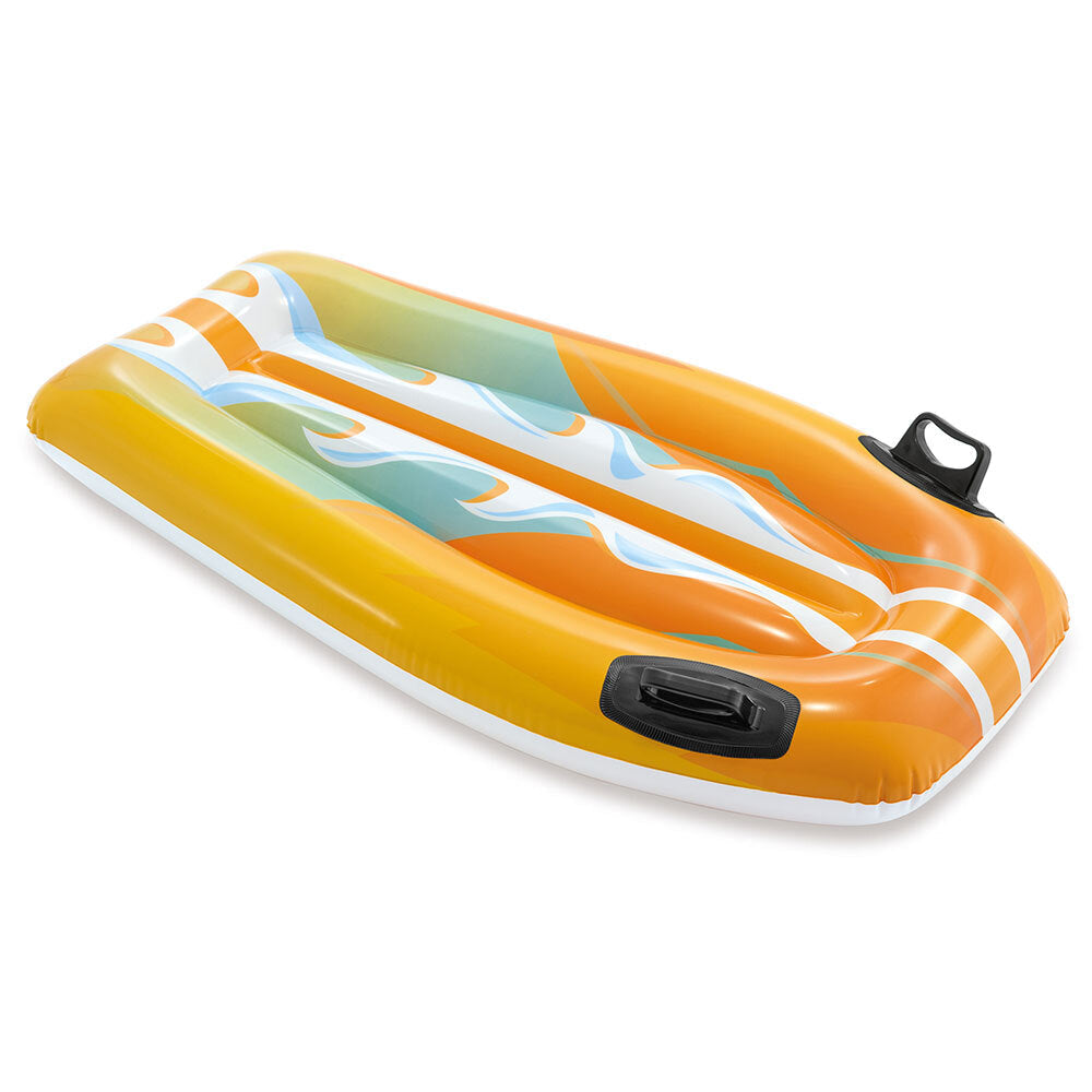 Intex 1.12m Kids Inflatable Joy Riding Float Water Toy Assorted w/ Handles 6+