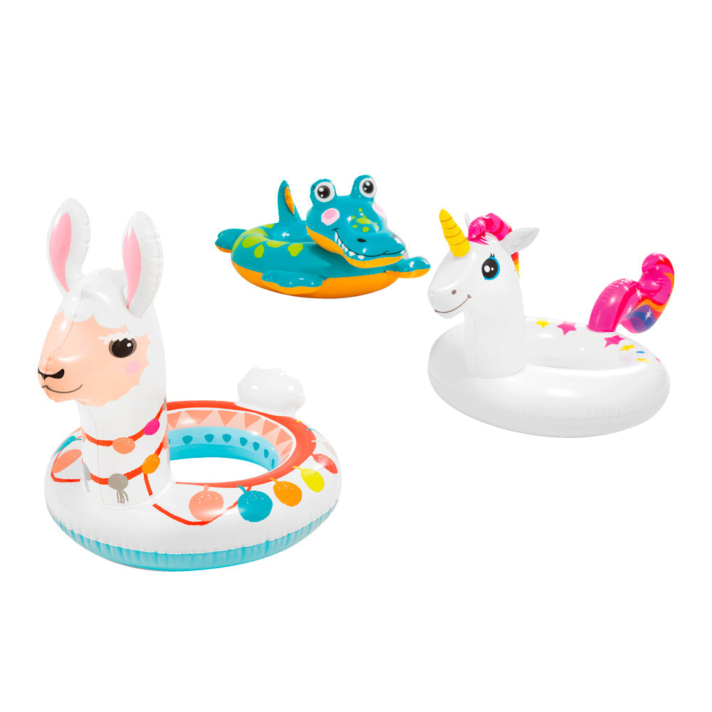 Intex 86cm x 58cm Big Animal Rings Inflatable Pool Ring Pool Float — image 4