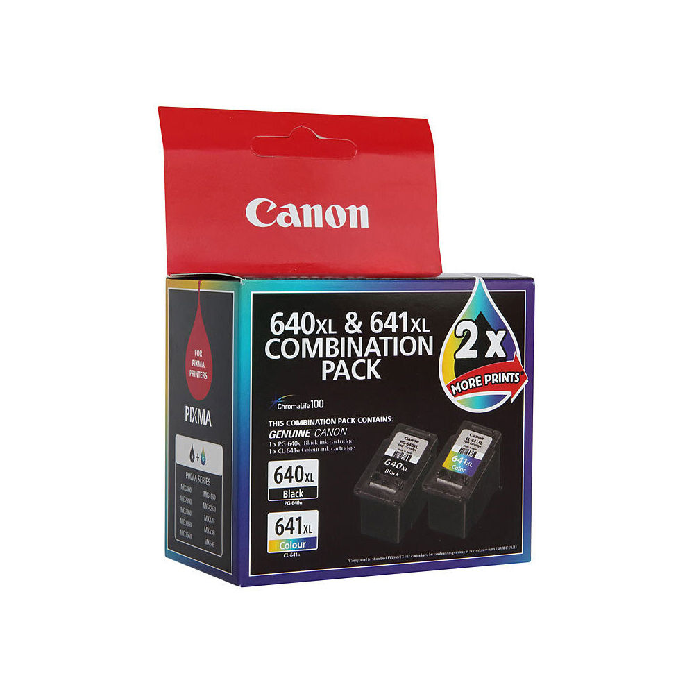 Canon Pixma PG640 + CL641 XL Replacement Printer Ink Cartridge Twin Pack