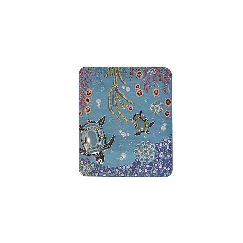 Banksia Red Decorative Tin Aboriginal Turtle w/Handmade Caramel Fudge 200g (2 Pack) — image 3