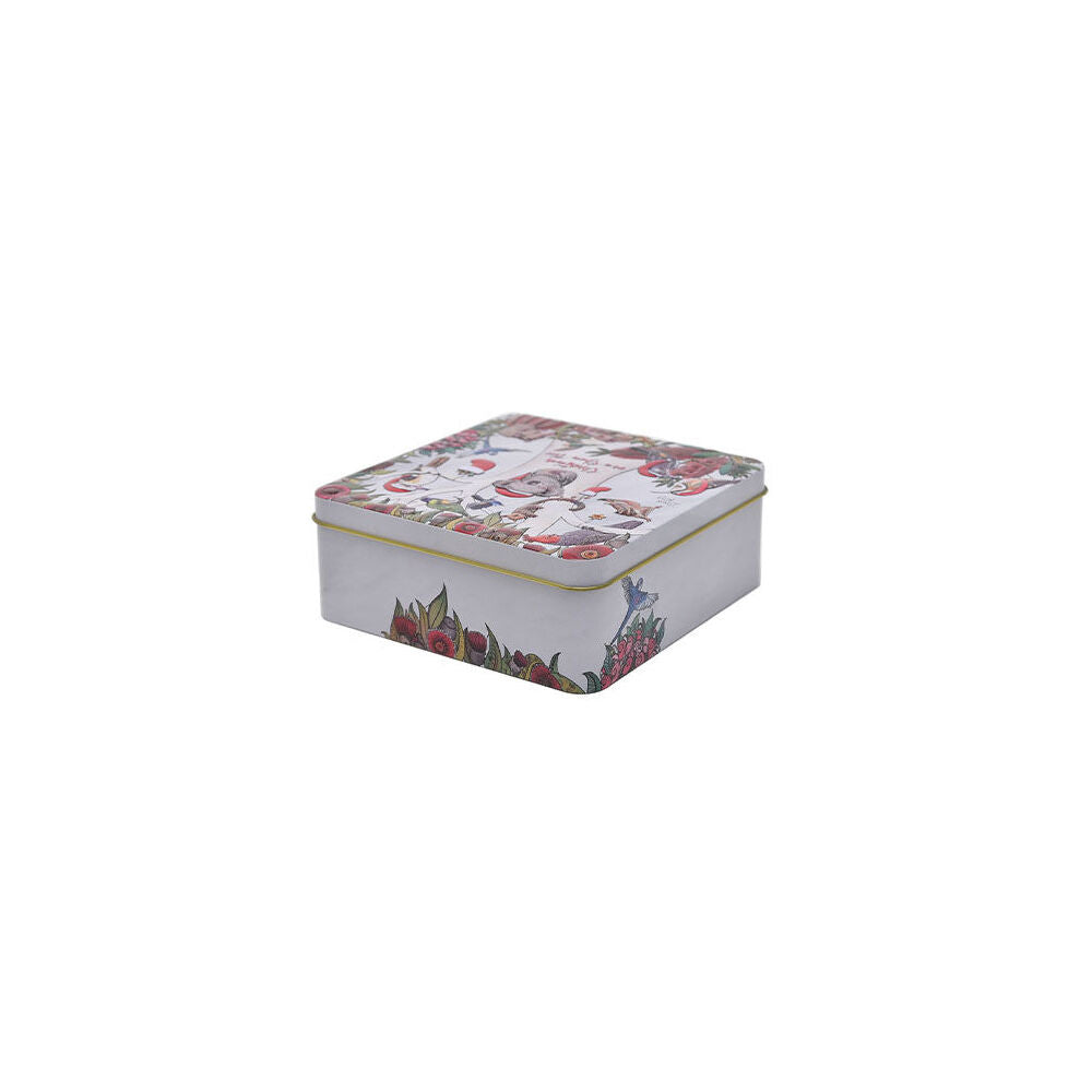 Banksia Red 200g Christmas in a Gum Tree Festive Tin w/Handmade Caramel Fudge — image 3