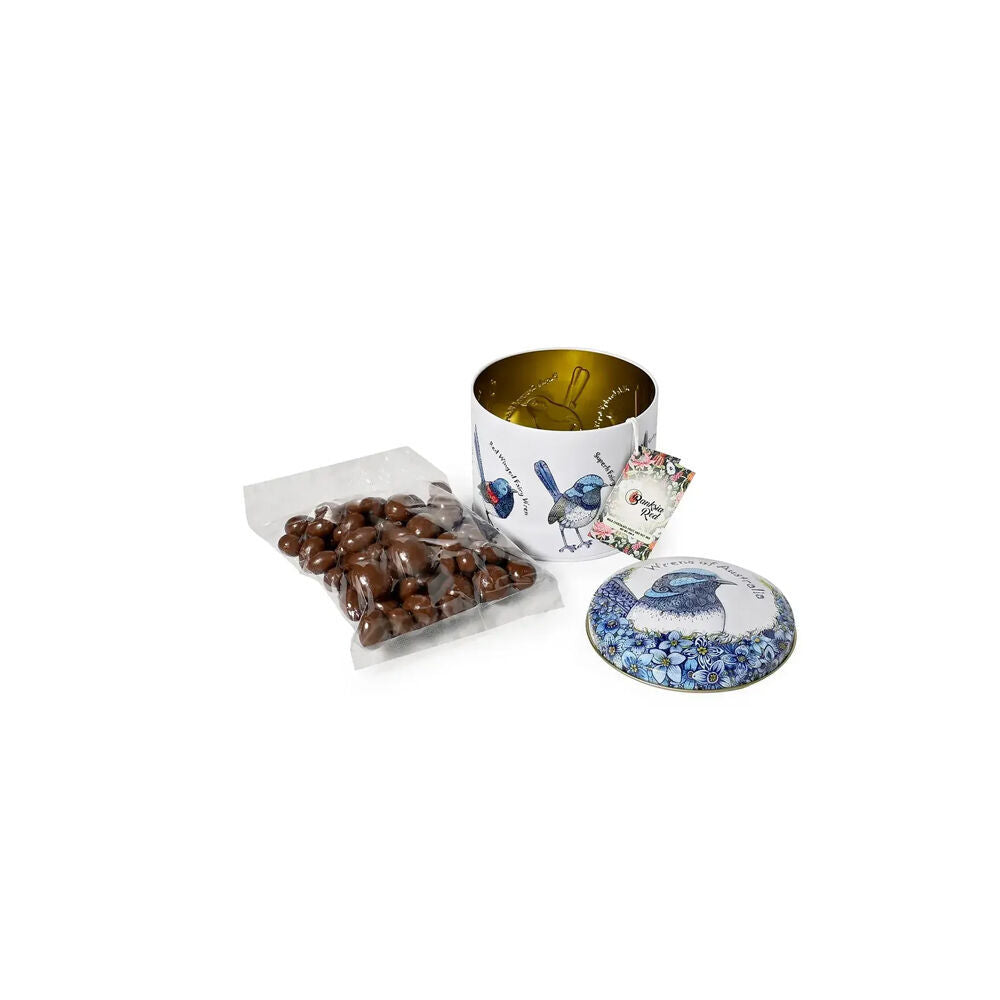 Banksia Red Wrens of Australia Tin w/Milk Chocolate Fruit & Nut Mix 200g (2 Pack) — image 4