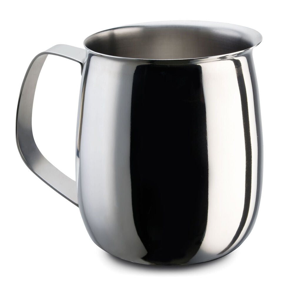 Pezzetti 9 Cup Milk Pot Stainless Steel Frothing/Serving Coffee Accessory (2 Pack) — image 2