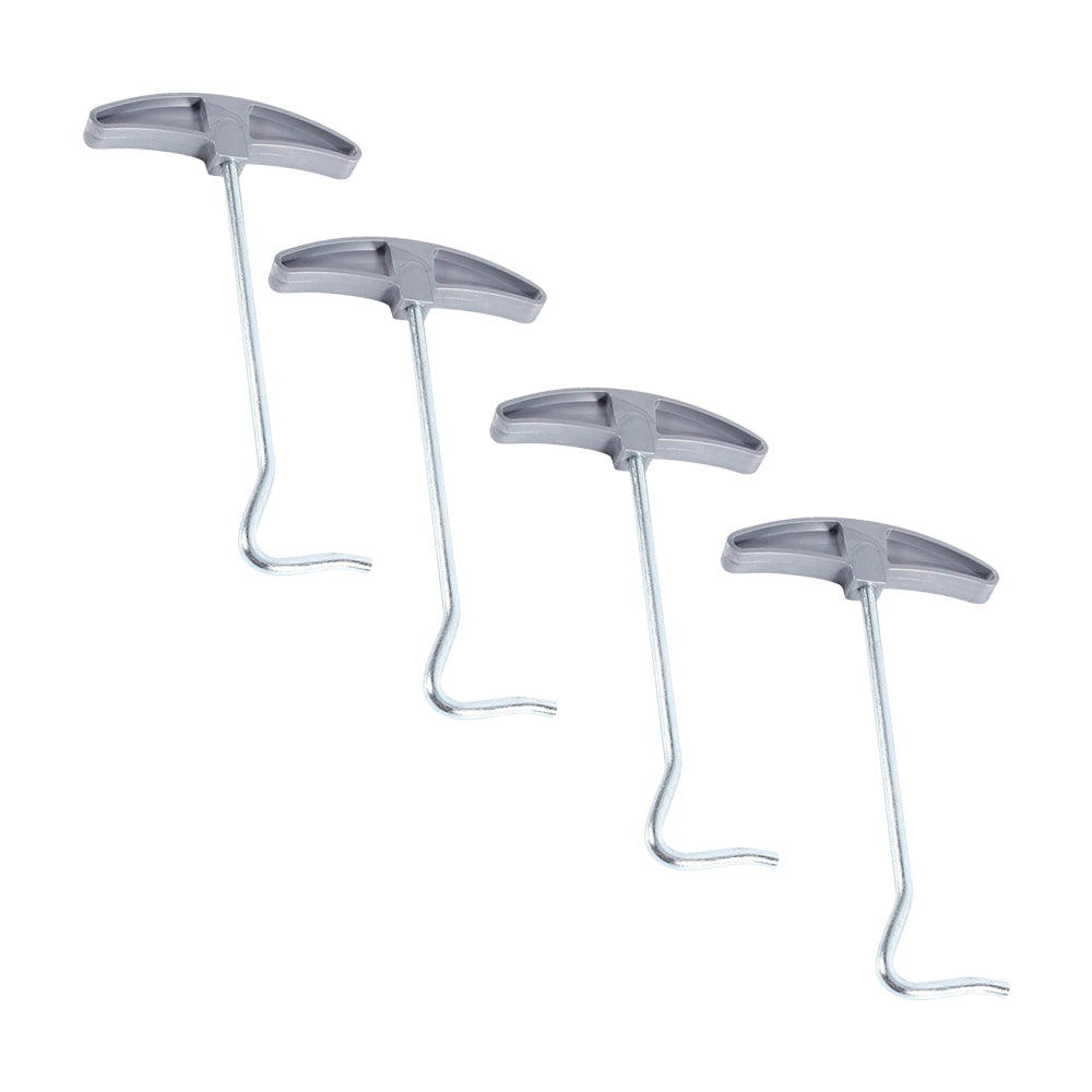 Wildtrak Tent Peg Remover/Extractor Camping Accessories/Equipment 17cm (4 Pack)