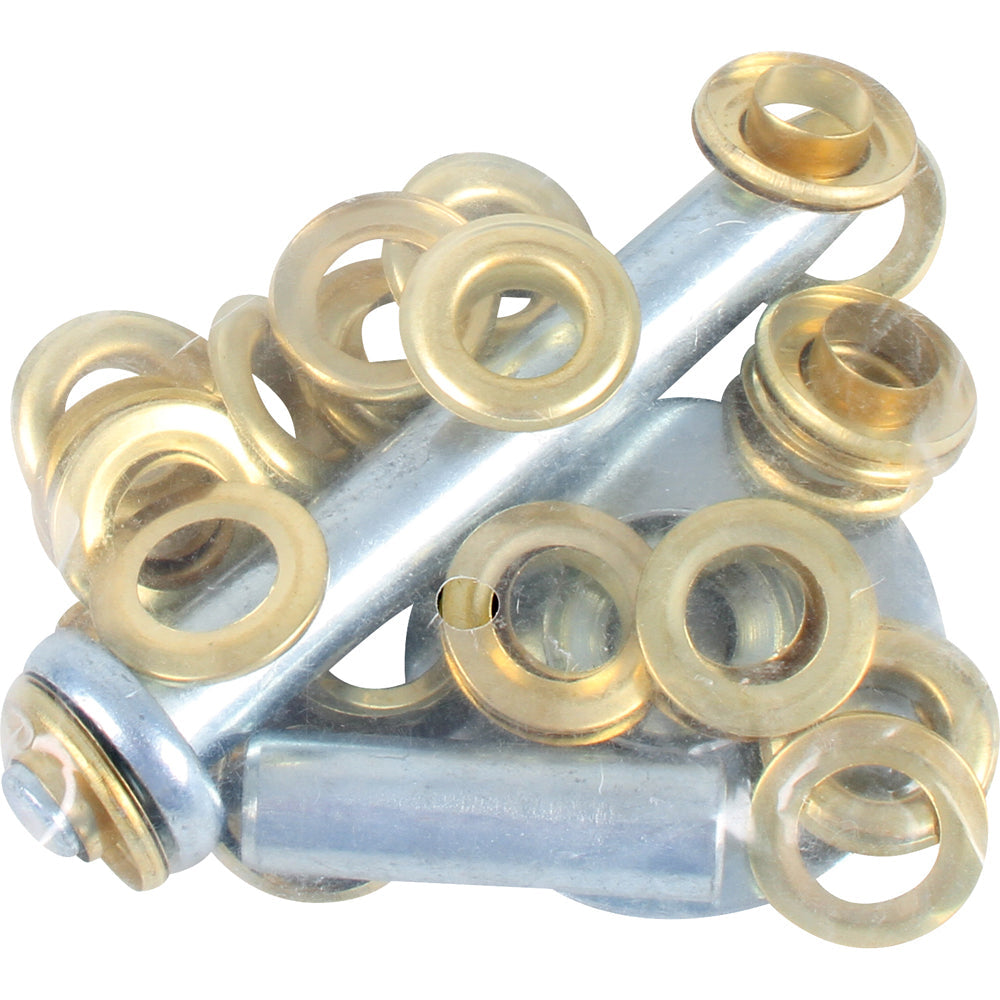 Wildtrak Steel 11mm Eyelet Kit w/ Tool Handy Outdoor Camping Essentials (15 Pieces) — image 2