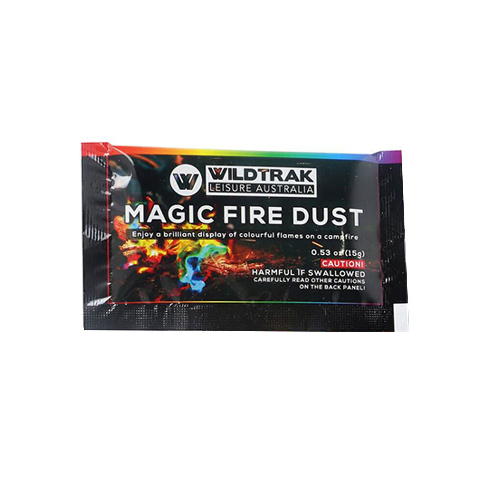 Wildtrak Magic Colour Fire Flame Campfire Bonfire 15g Sachet 1 Pack Camping
