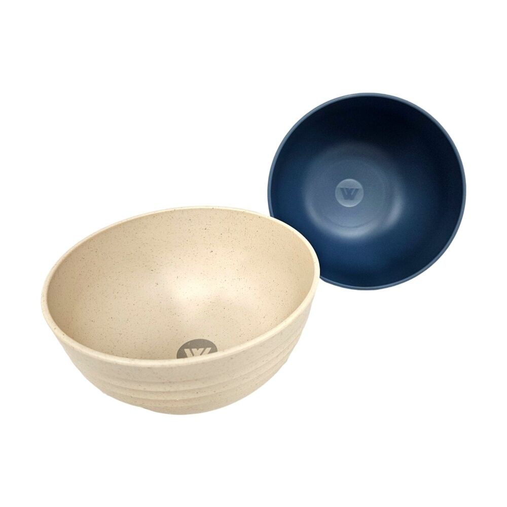 Wildtrak Wheat Straw Bowl Assorted Colours Great for Outdoor Camping 15cm (12 Pack) — image 3