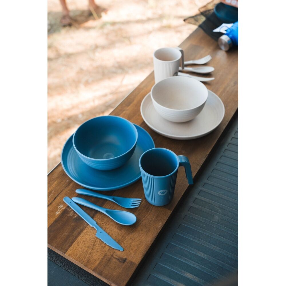 Wildtrak Wheat Straw Bowl Assorted Colours Great for Outdoor Camping 15cm (12 Pack) — image 4