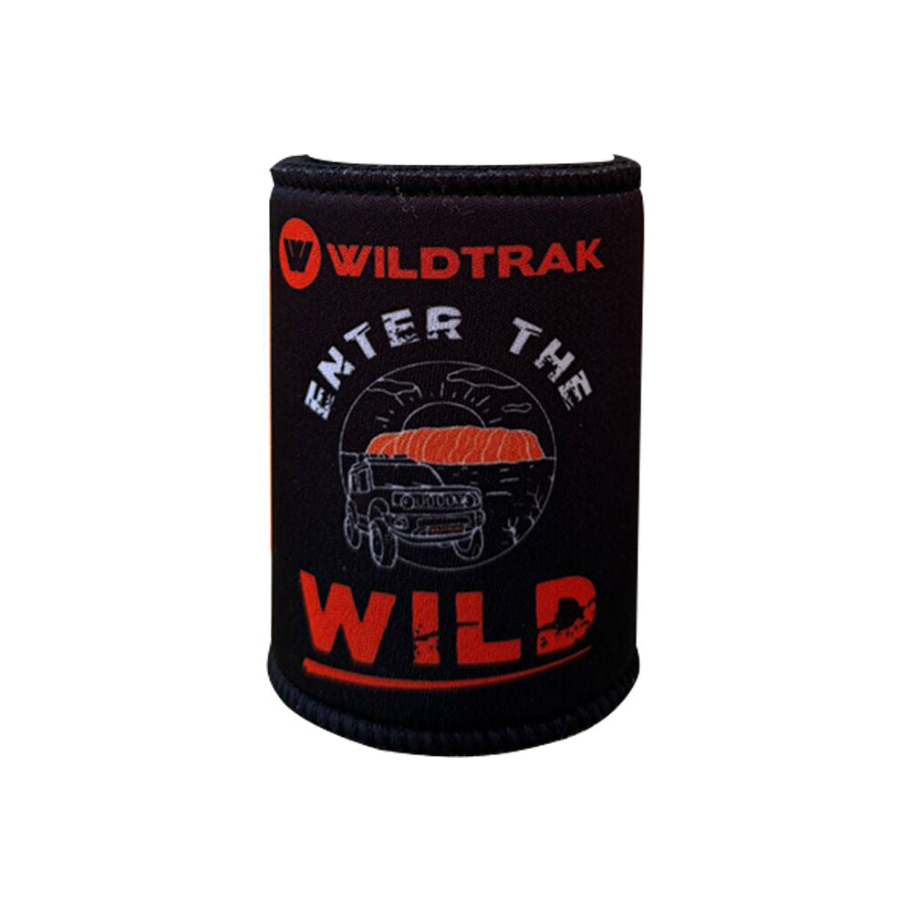 Wildtrak Black Magnetic Enter The Wild Bottle/Can Stubbie Holder