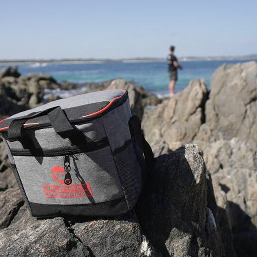 Wildtrak 12-Can Camping Cooler 8.5L/26cm Storage Bag Drink Holder Grey/Black — image 5