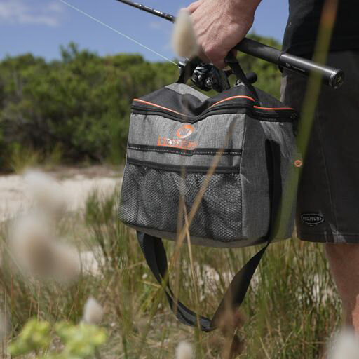Wildtrak 18-Can Camping Cooler 15L/29cm Storage Bag Drink Holder Grey/Black — image 2