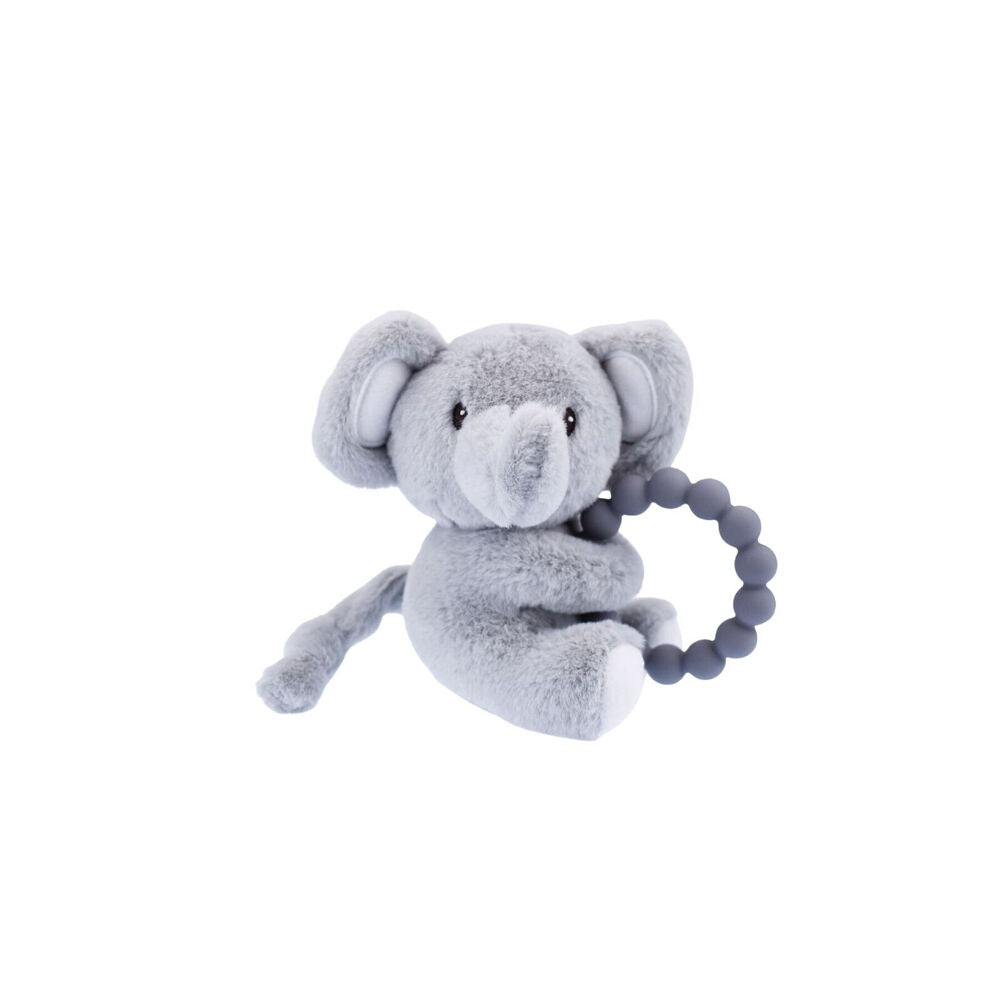 Koala Dream Snuggle Pal Ellis Elephant With Silicone Teething Ring Grey 0m+ — image 2