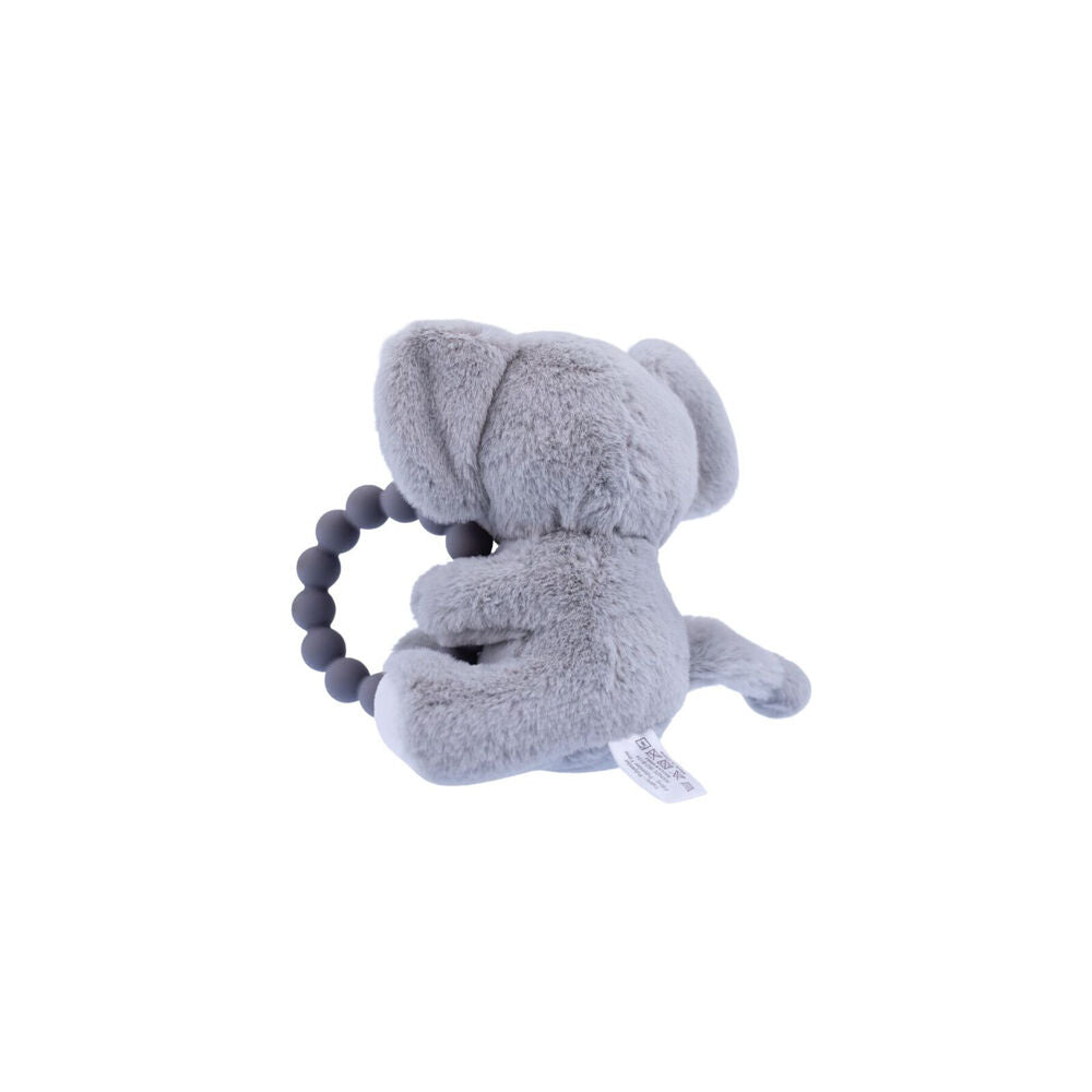 Koala Dream Snuggle Pal Ellis Elephant With Silicone Teething Ring Grey 0m+ — image 4