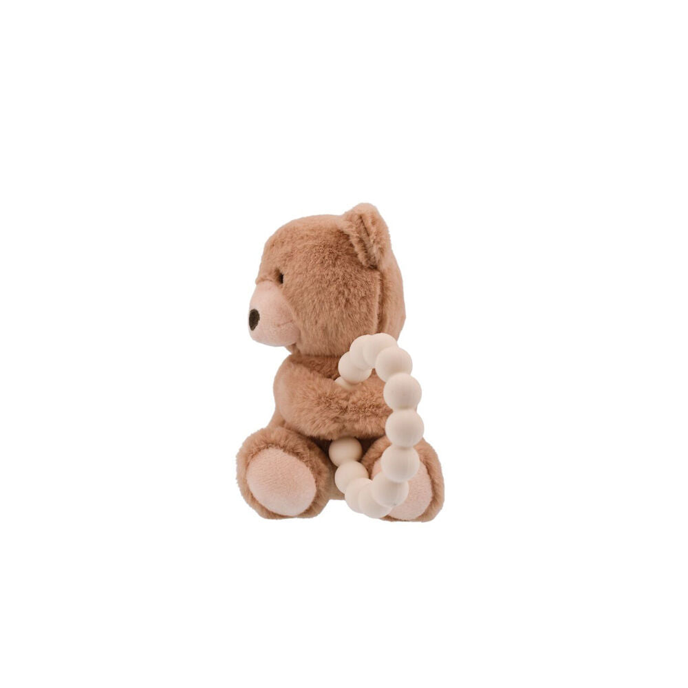 Koala Dream Snuggle Pal Benny Bear With Silicone Teething Ring Brown 0m (2 Pack) — image 4