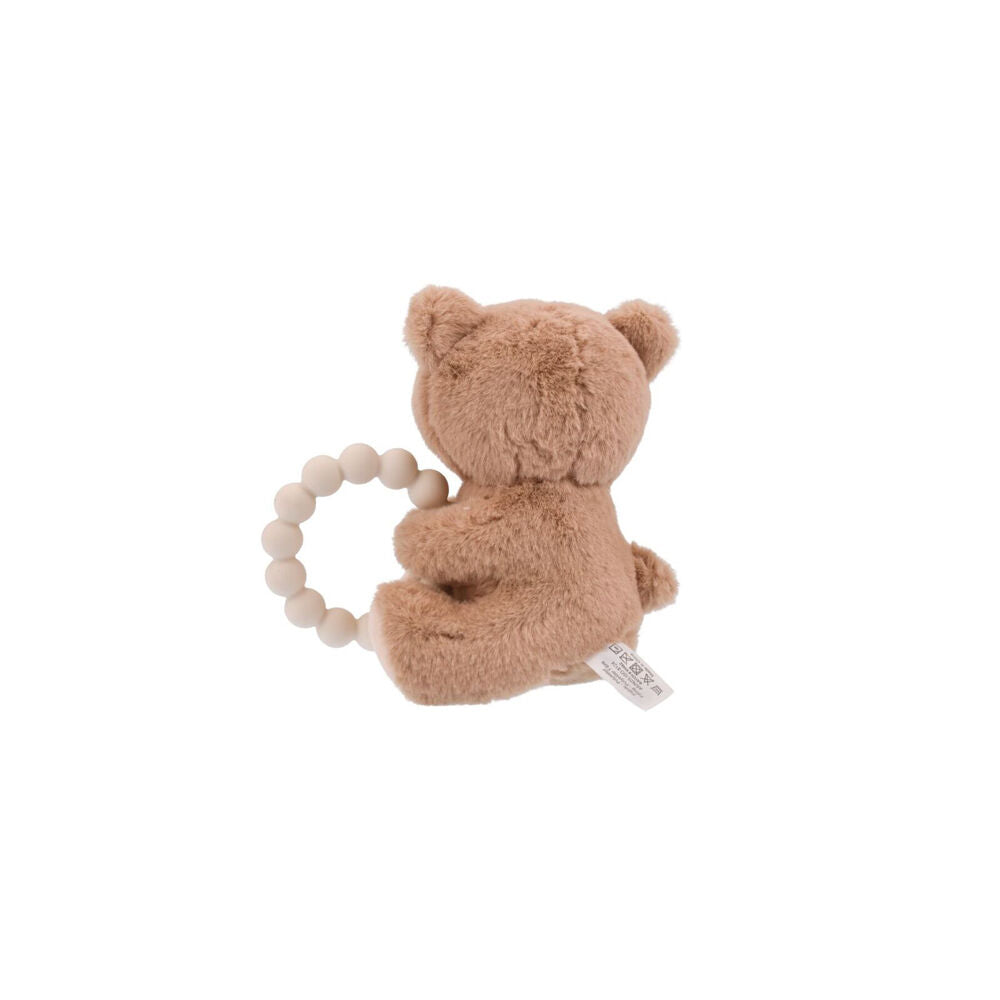 Koala Dream Snuggle Pal Benny Bear With Silicone Teething Ring Brown 0m (2 Pack) — image 5
