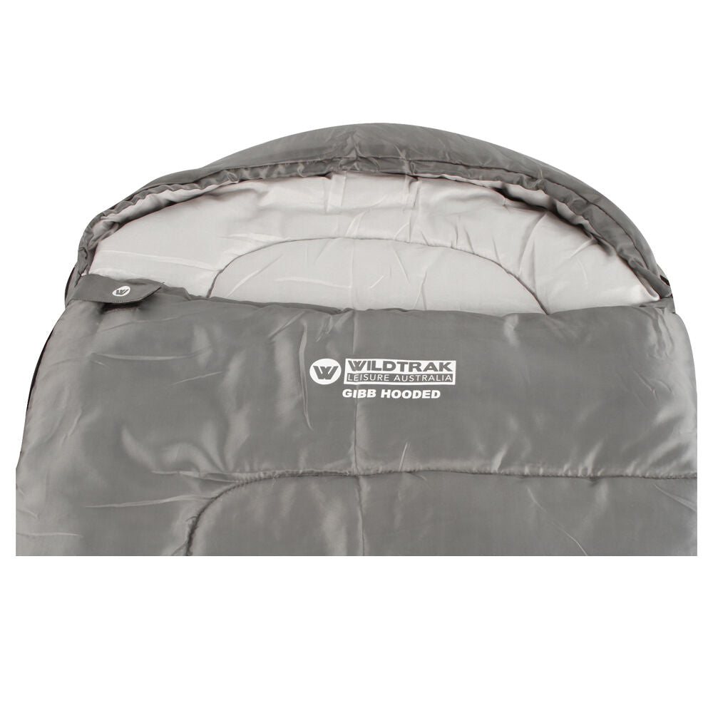 Wildtrak Leisure Australia Gibb Portable Travel Hooded Sleeping Bag 215cm — image 2