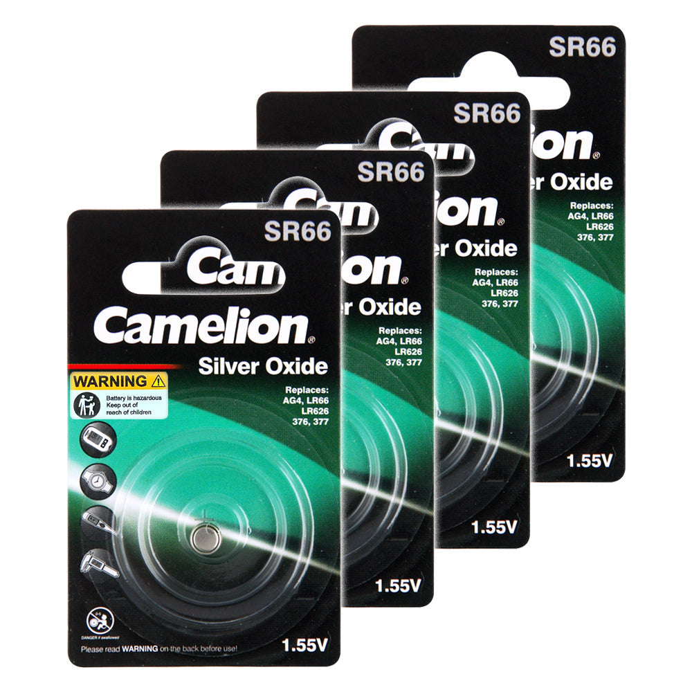 Camelion Silver Oxide Button Sr626 Single Card (4 Pack)