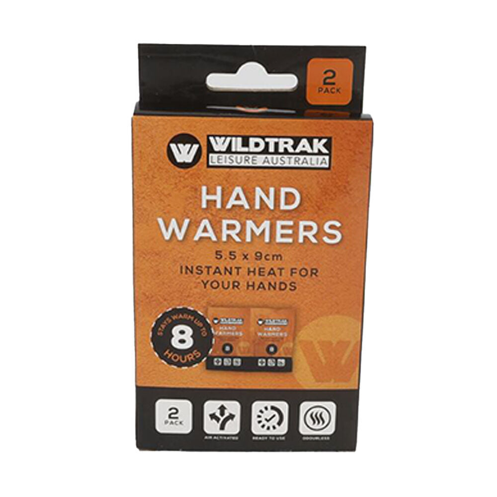 Wildtrak 2pc Wildtrak Instant Heat Hand Warmers Odourless Air Activated 5.5x9cm (12 Pack) — image 3