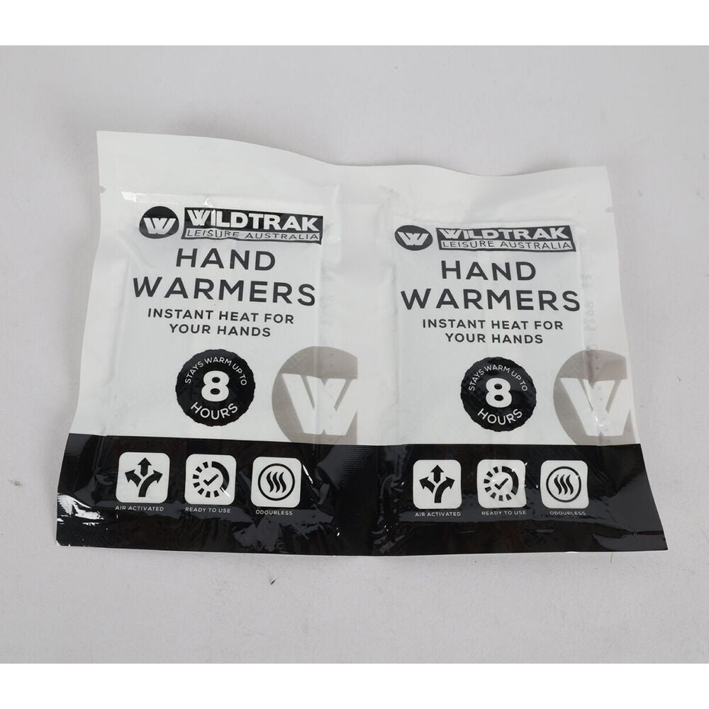 Wildtrak Instant Heat Hand Warmers Odourless Air Activated 5.5x9cm (2 Pieces) — image 2