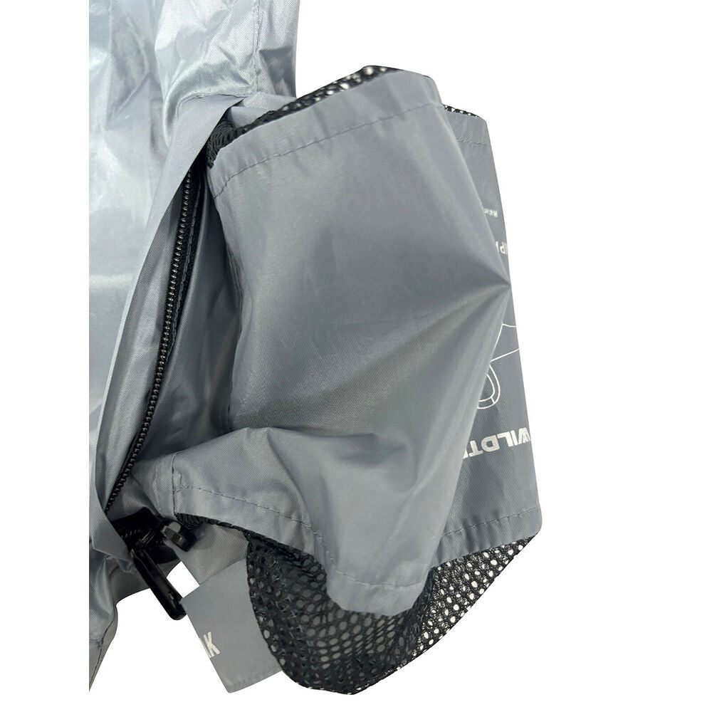 Wildtrak Unisex Stowaway Waterproof Rain Jacket Windproof Grey — image 4