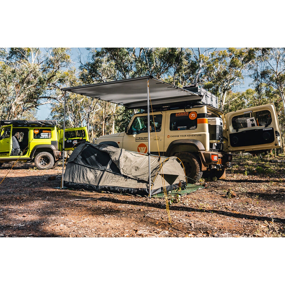 Wildtrak 230cm Silver Aluminium Universal Camping Tent Swag Extension Pole — image 10
