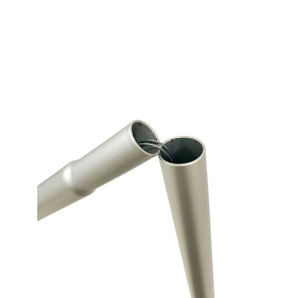 Wildtrak 230cm Silver Aluminium Universal Camping Tent Swag Extension Pole — image 2