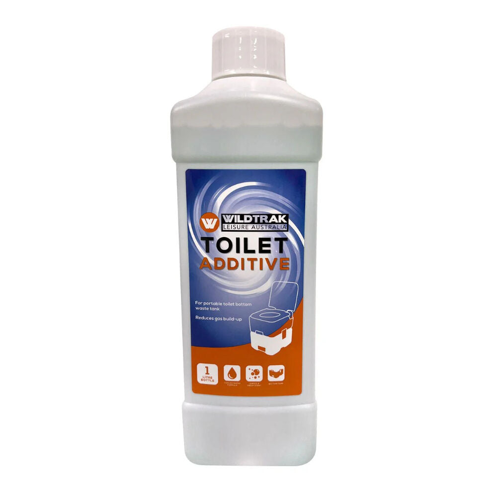 Wildtrak 1L Liquid Toilet Additive Bottle Cleaner For Portable Bottom Waste Tank