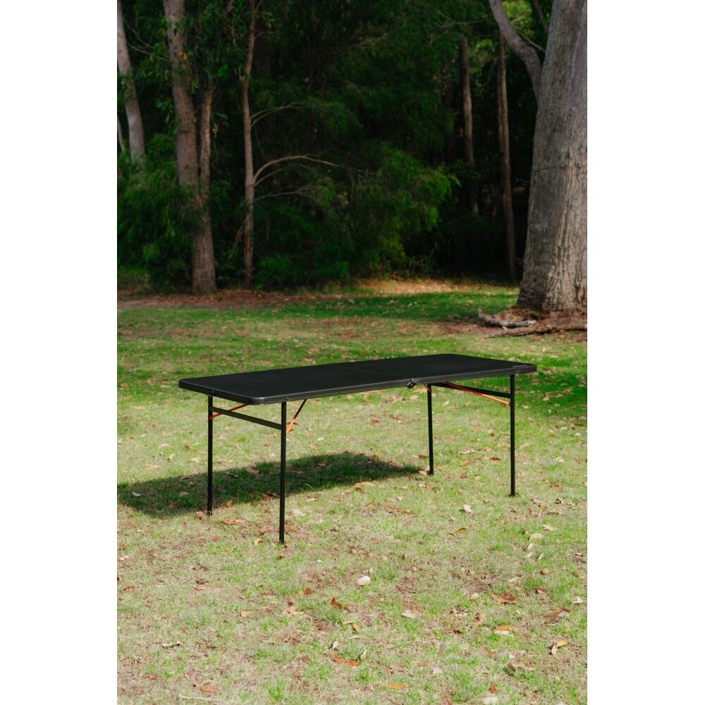 Wildtrak Table Bi Fold Black Outdoor Camping/Hiking Equipment 182cm Black — image 2