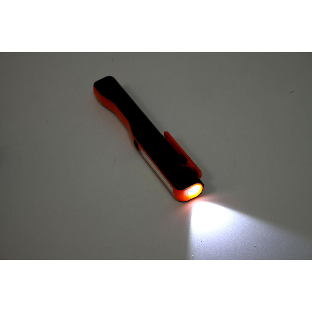 Wildtrak 2-Function 8cm LED Light w/ Batteries Outdoor Camping Orange/Black — image 2