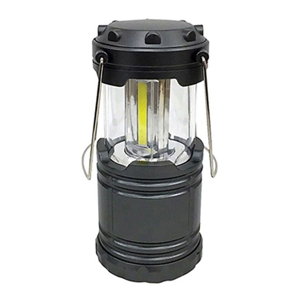 Wildtrak 18.5cm COB LED Pop Up Lantern Outdoor Camping Light 500 Lumens Black — image 2